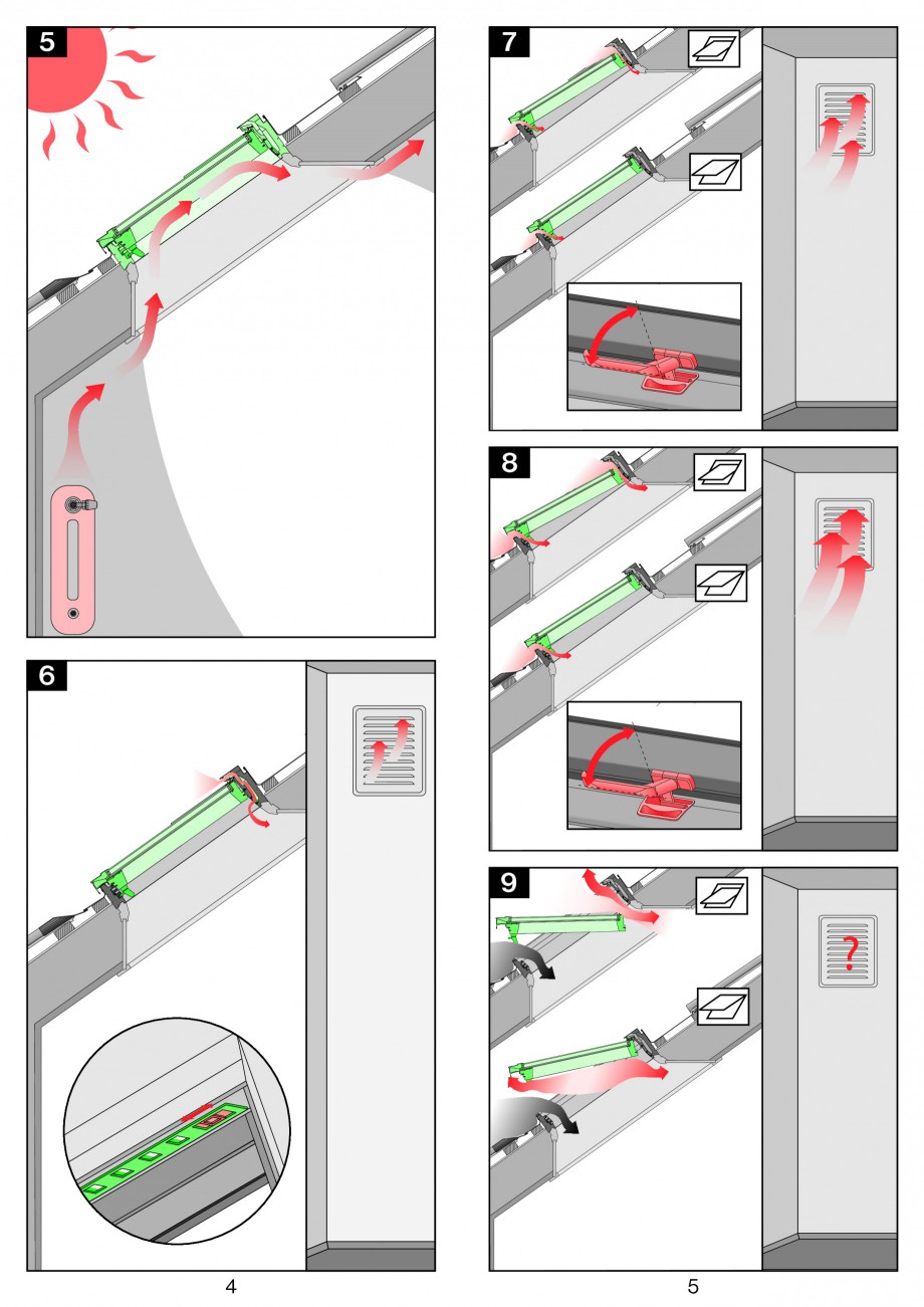 Pagina 3-Ferestre de mansarda cu dubla articulare FAKRO FPP-V preSelect, FPU-V preSelect Instructiuni montaj,...