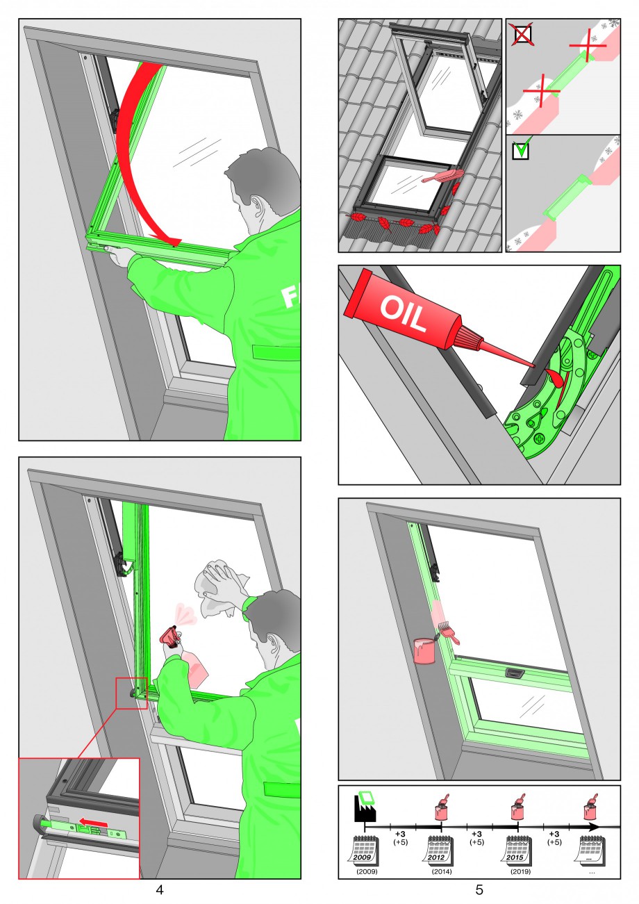 Pagina 3-Ferestre de mansarda superinalte FAKRO FDY-V Duet proSky Instructiuni montaj, utilizare Romana,...