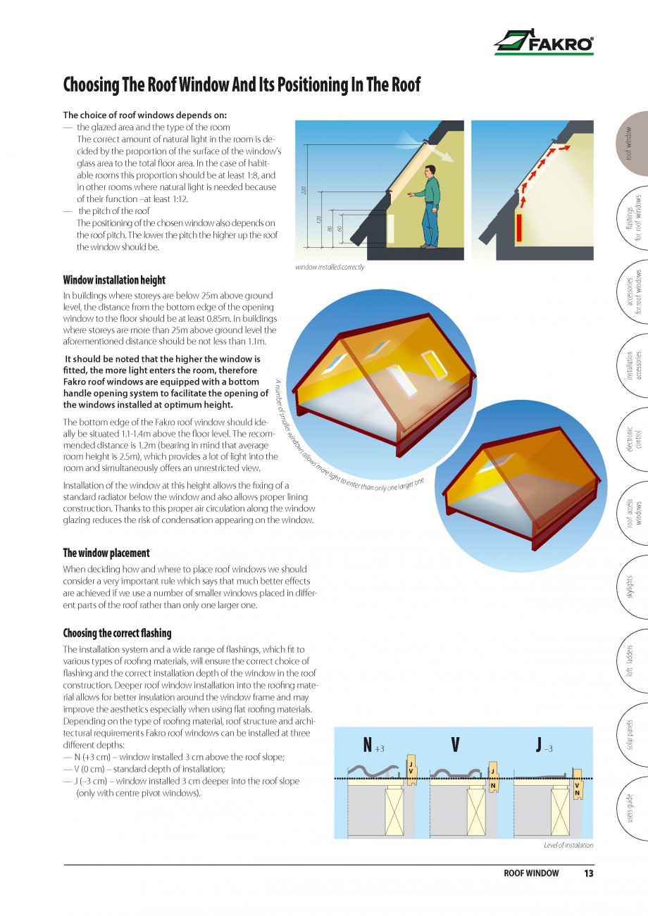 Pagina 6-Ferestre de mansarda FAKRO BDR/ BDL, FGH-V Galeria, FTU-V Z-WAVE, FTP-V Z-WAVE, FTP-V R1, FTP-V P2, ...