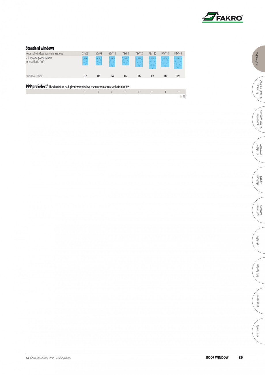 Pagina 32-Ferestre de mansarda FAKRO BDR/ BDL, FGH-V Galeria, FTU-V Z-WAVE, FTP-V Z-WAVE, FTP-V R1, FTP-V P2, ...