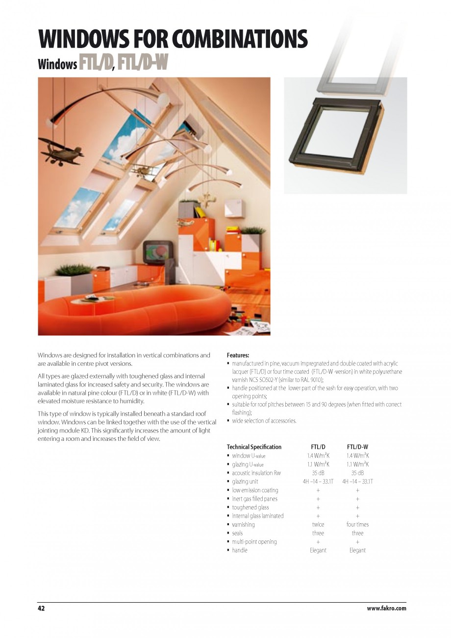Pagina 35-Ferestre de mansarda FAKRO BDR/ BDL, FGH-V Galeria, FTU-V Z-WAVE, FTP-V Z-WAVE, FTP-V R1, FTP-V P2, ...