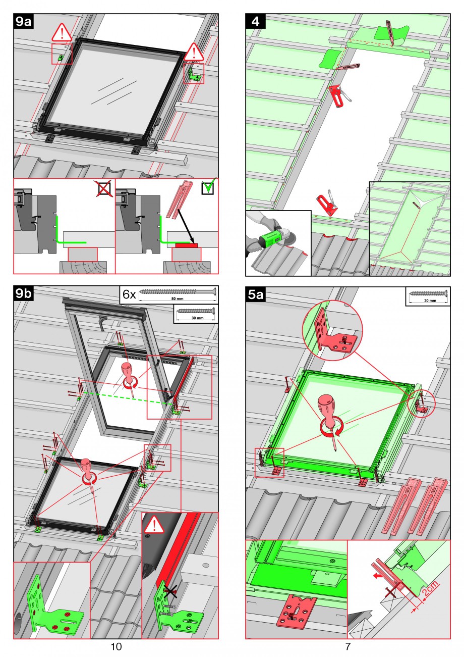 Pagina 7-Ferestre de mansarda superinalte FAKRO FDY-V Duet proSky Instructiuni montaj, utilizare 
