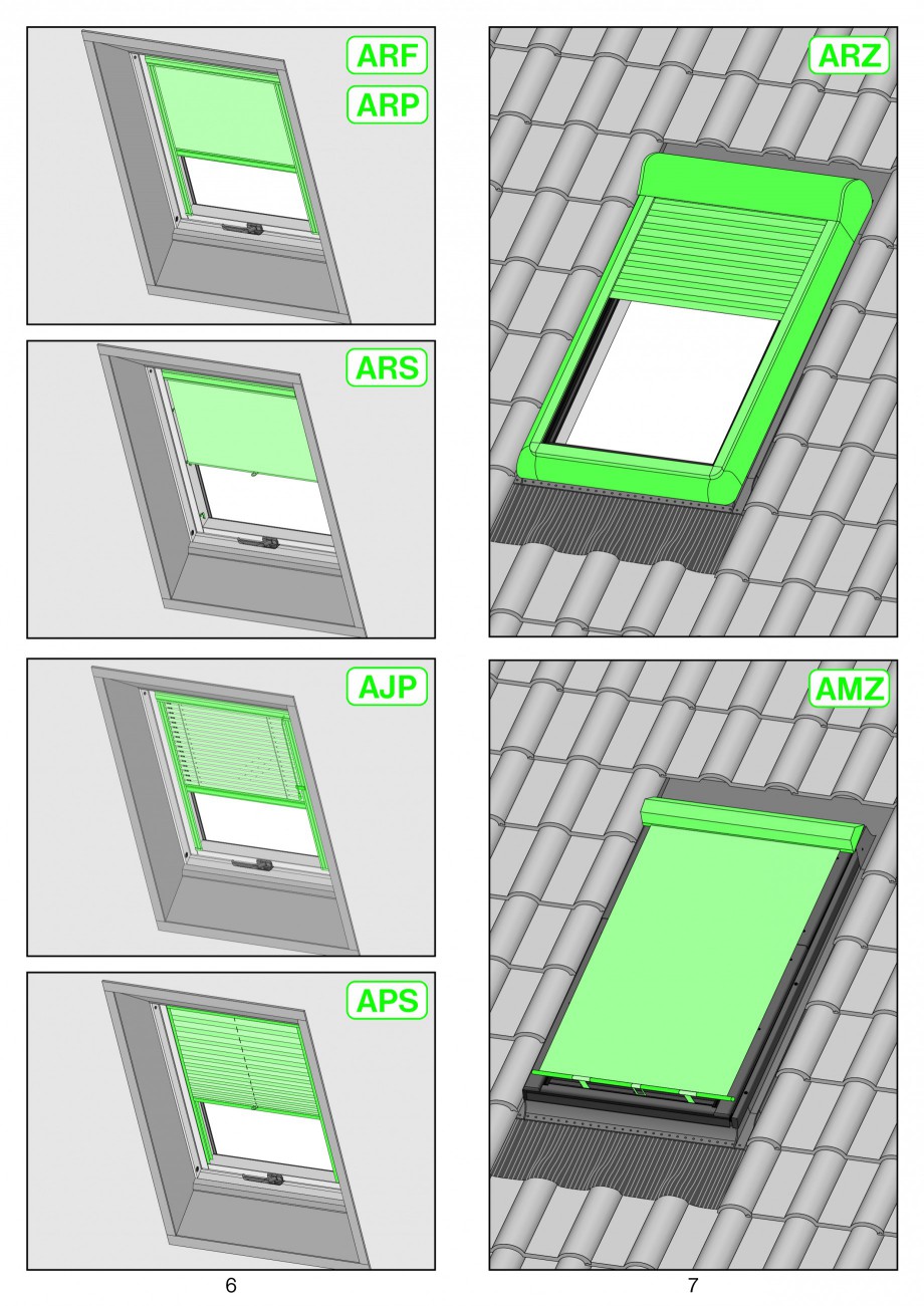 Pagina 4-Ferestre de mansarda superinalte FAKRO FYP-V proSky Instructiuni montaj, utilizare Franceza, Engleza...