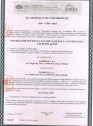 Certificat de conformitate pentru ferestre de evacuare a fumului - EN 12101-2 : 2003