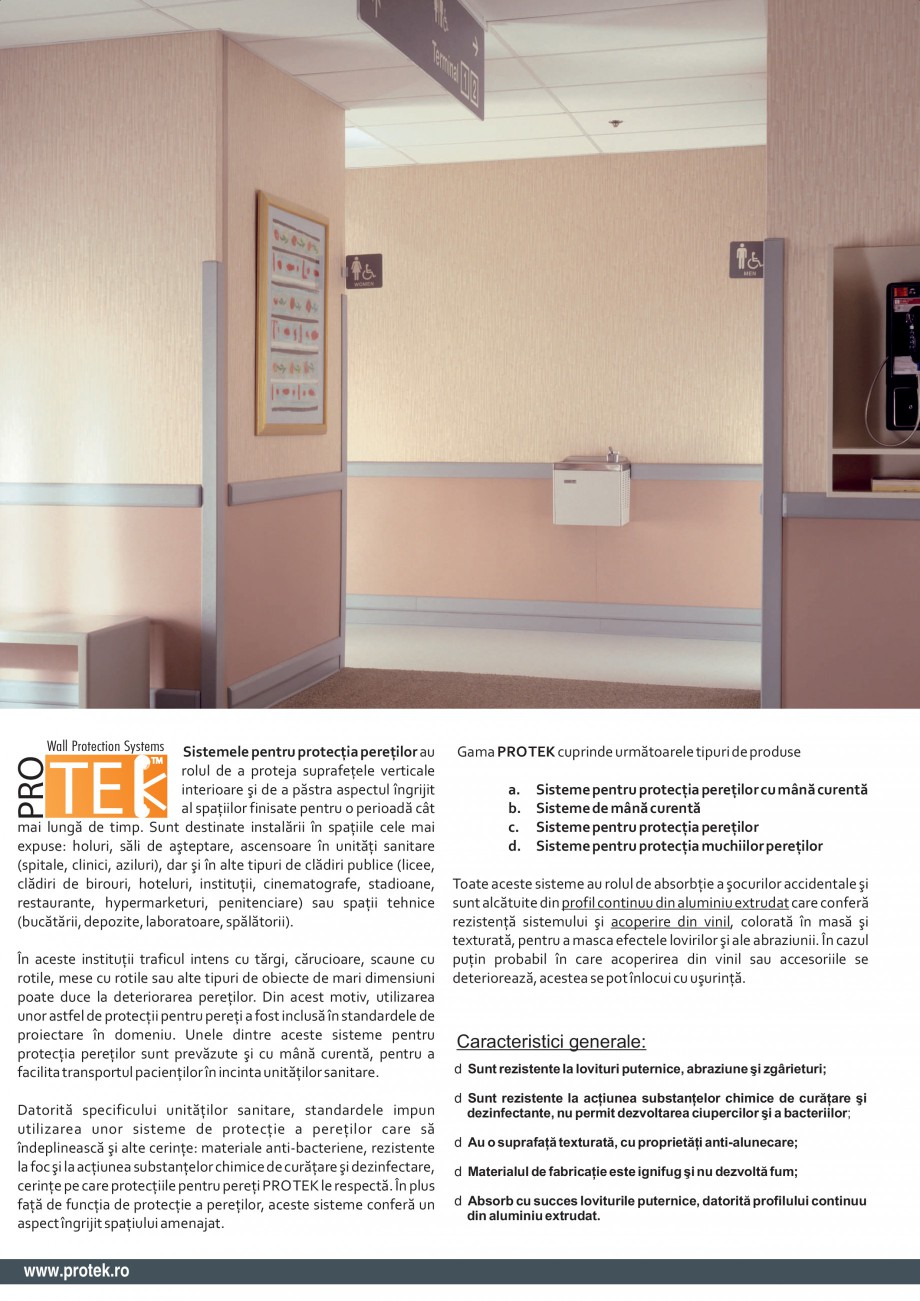 Pagina 2-Sistem pentru protectia muchiilor peretilor (51x51mm)  PROTEK PCP050 Fisa tehnica Engleza aceste...