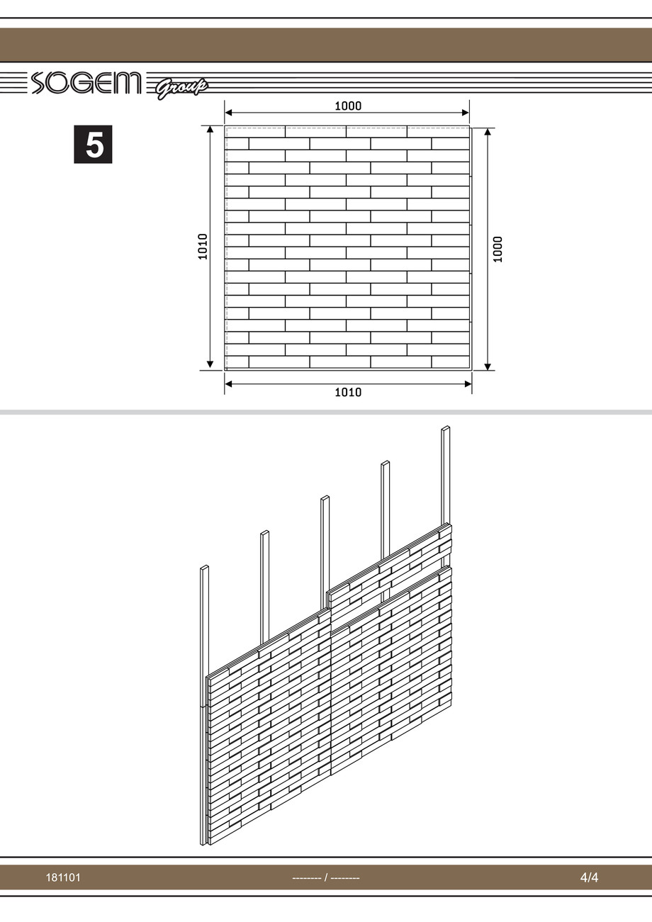 Pagina 4-Montaj panou Lambris 3D 