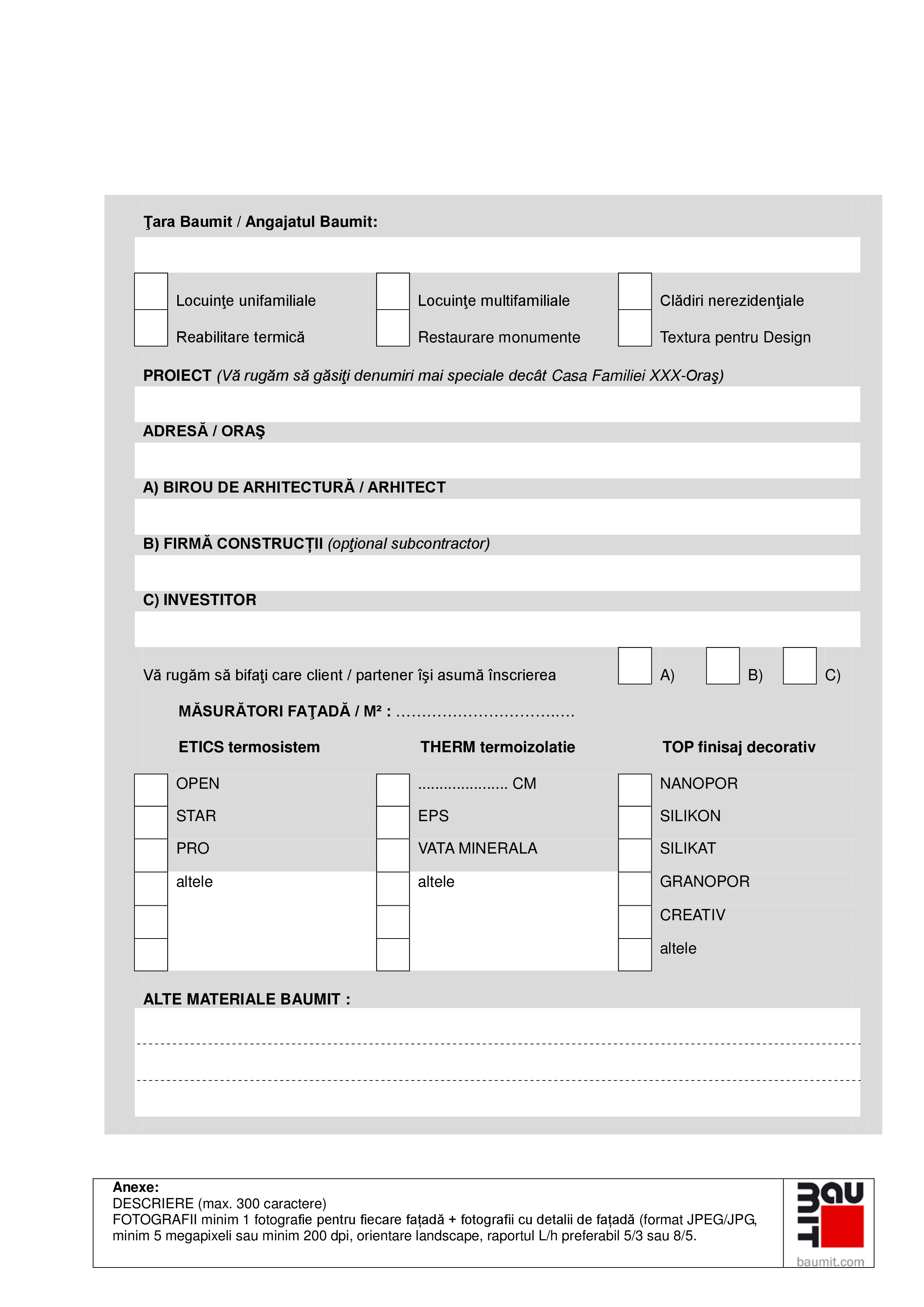 Pagina 1 - Formular participare 
