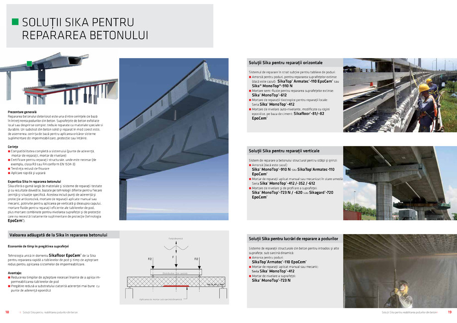 Pagina 10-Solutii Sika pentru reabilitarea podurilor din beton 