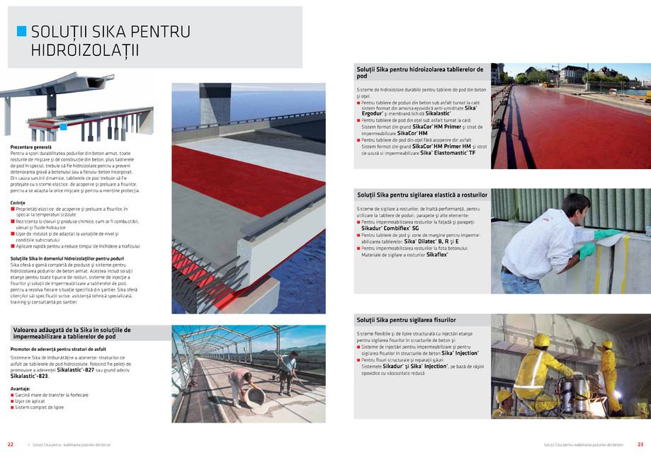Pagina 12-Solutii Sika pentru reabilitarea podurilor din beton 
