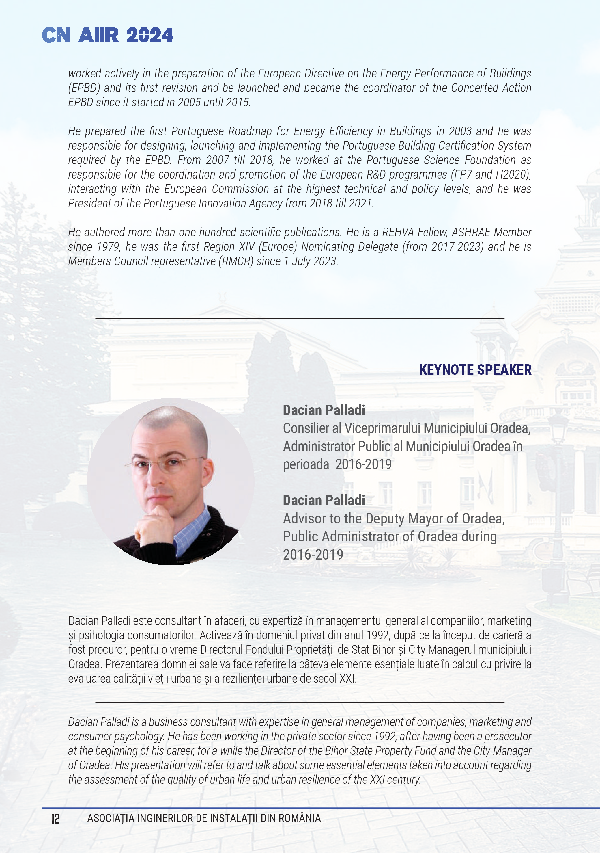 Pagina 12 - Program CN AIIR 2024 