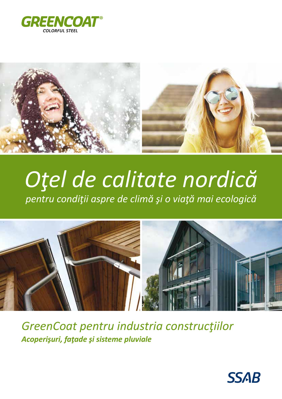 Pagina 1-GreenCoat pentru industria constructiilor 