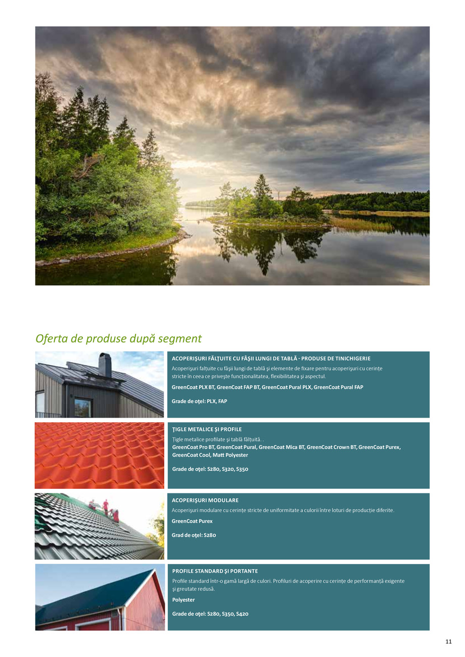 Pagina 11-GreenCoat pentru industria constructiilor 
