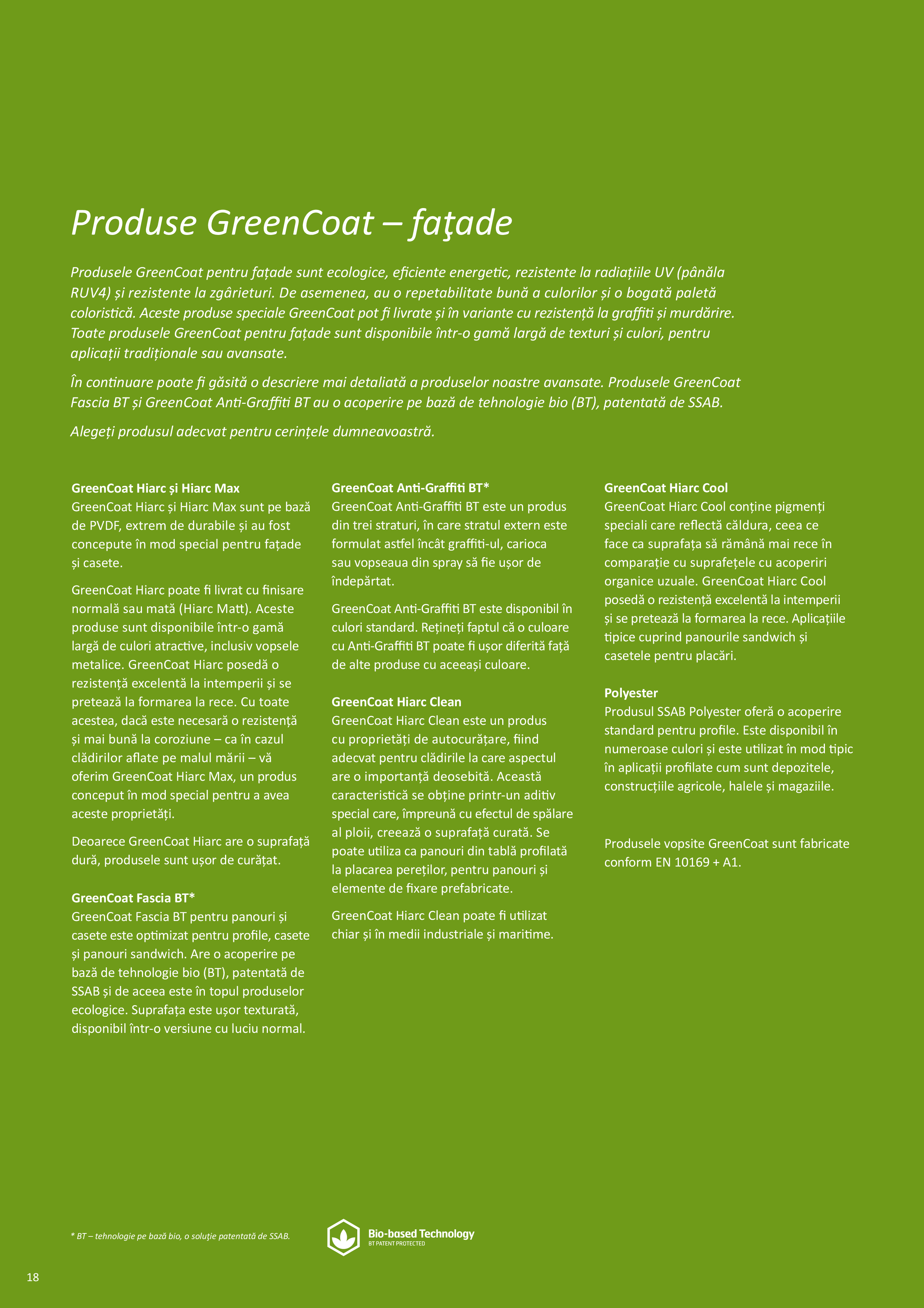 Pagina 18 - GreenCoat pentru industria constructiilor 