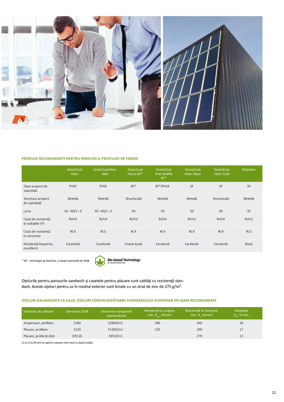 Pagina 21-GreenCoat pentru industria constructiilor 