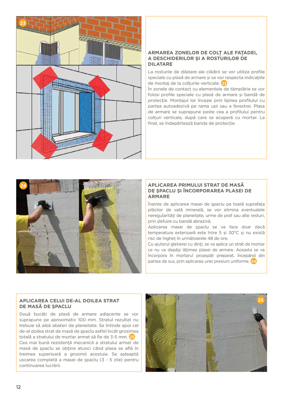 Pagina 12-Ghid montaj termosistem cu vată minerală 