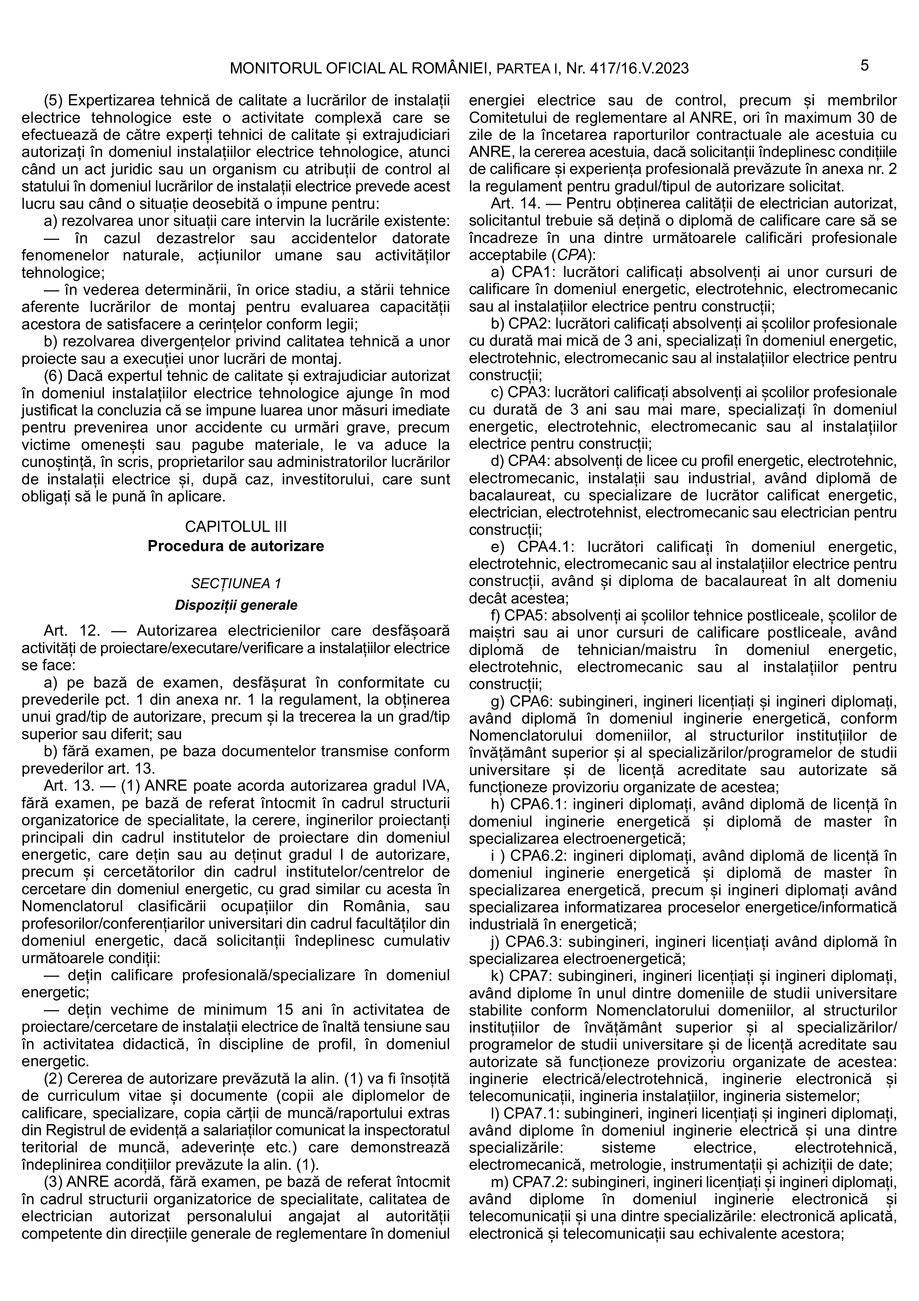 Pagina 4-Regulament autorizare electricieni 
