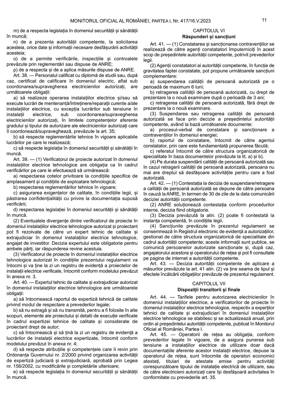 Pagina 10-Regulament autorizare electricieni 