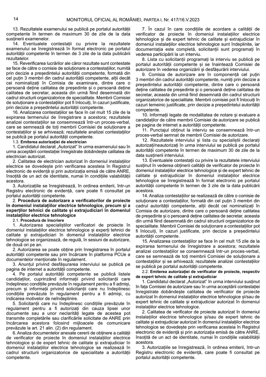 Pagina 13-Regulament autorizare electricieni 