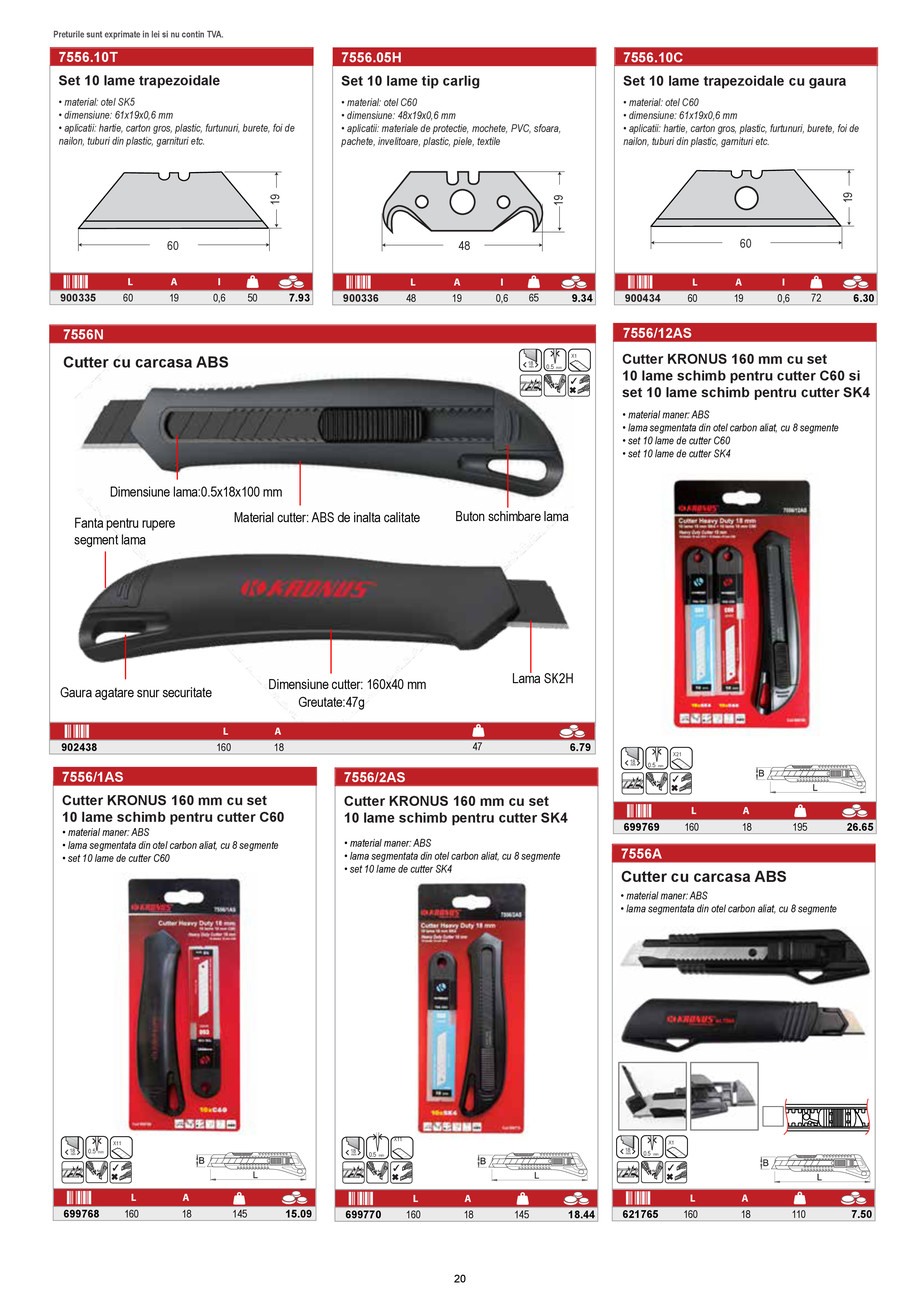 Pagina 20-KRONUS - CATALOG NOU Editia 3 / 2023 