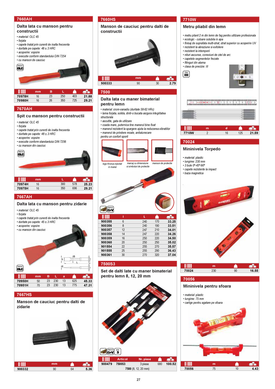 Pagina 27-KRONUS - CATALOG NOU Editia 3 / 2023 
