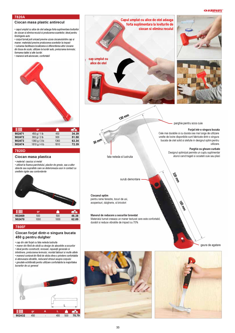 Pagina 33-KRONUS - CATALOG NOU Editia 3 / 2023 