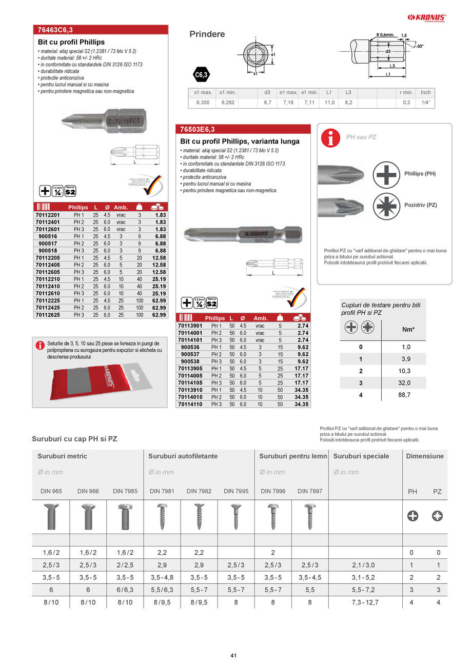 Pagina 41-KRONUS - CATALOG NOU Editia 3 / 2023 