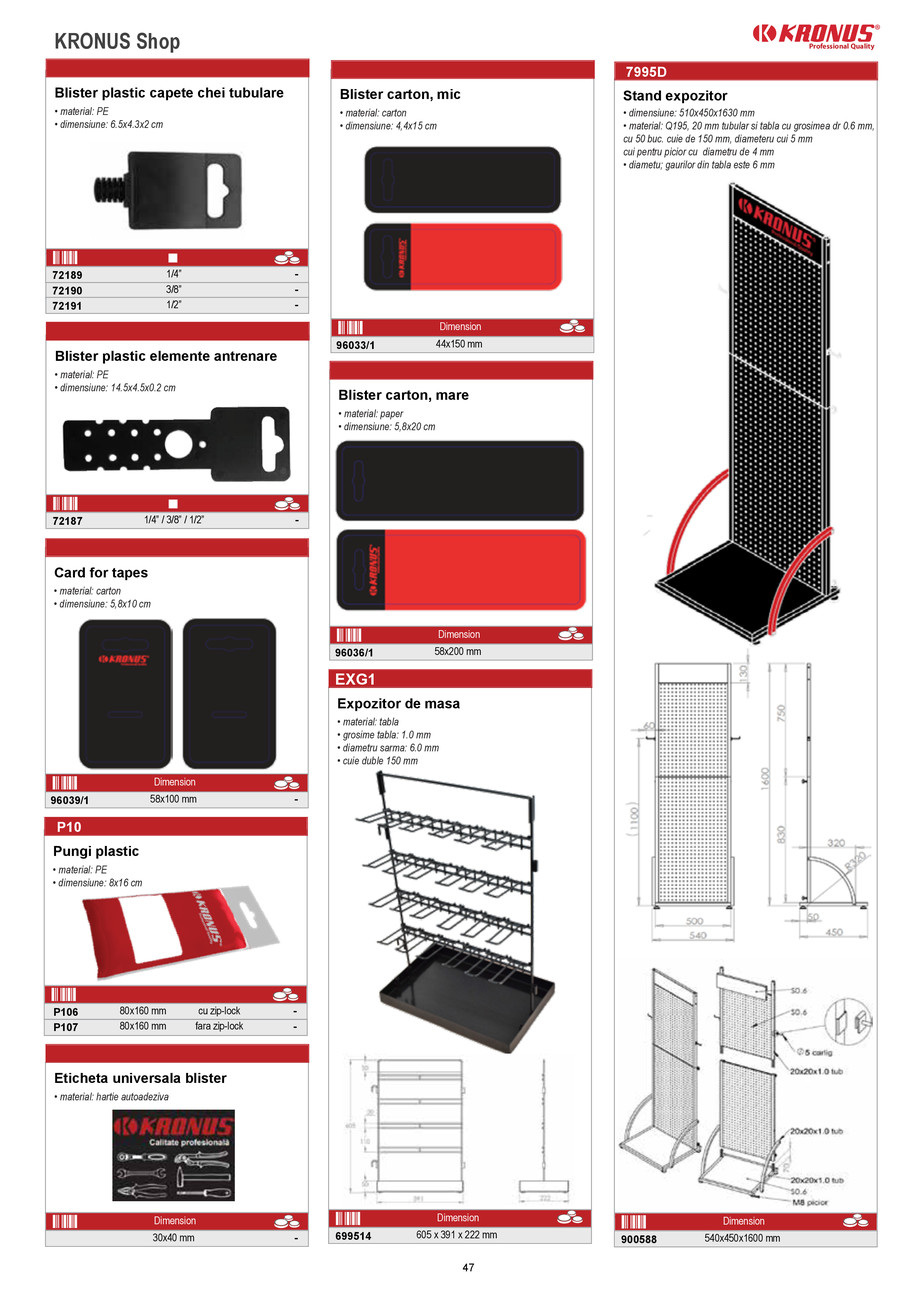 Pagina 51-KRONUS - CATALOG NOU Editia 3 / 2023 