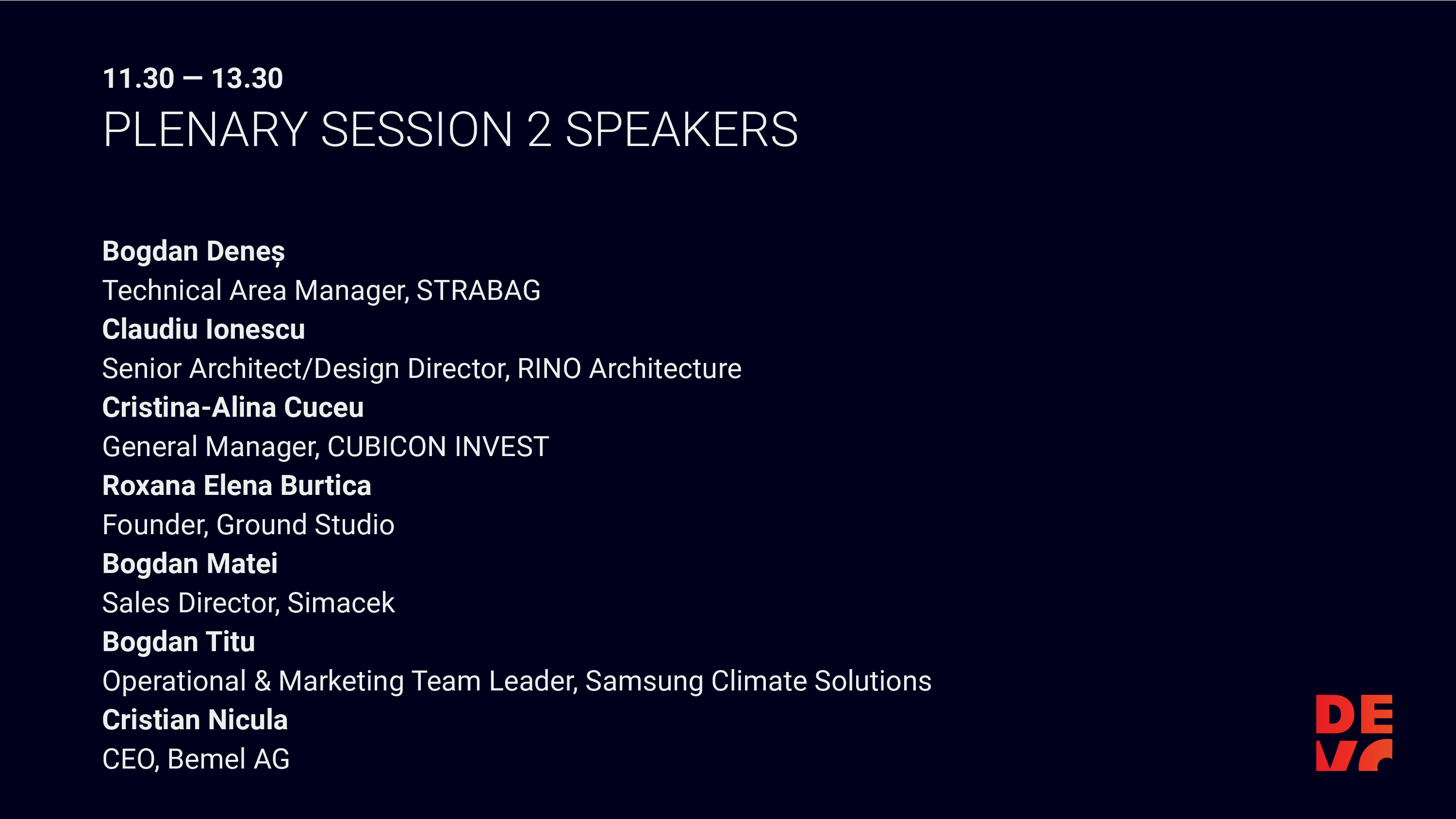 Pagina 12 - DEVO 2024 - Preliminary Agenda 