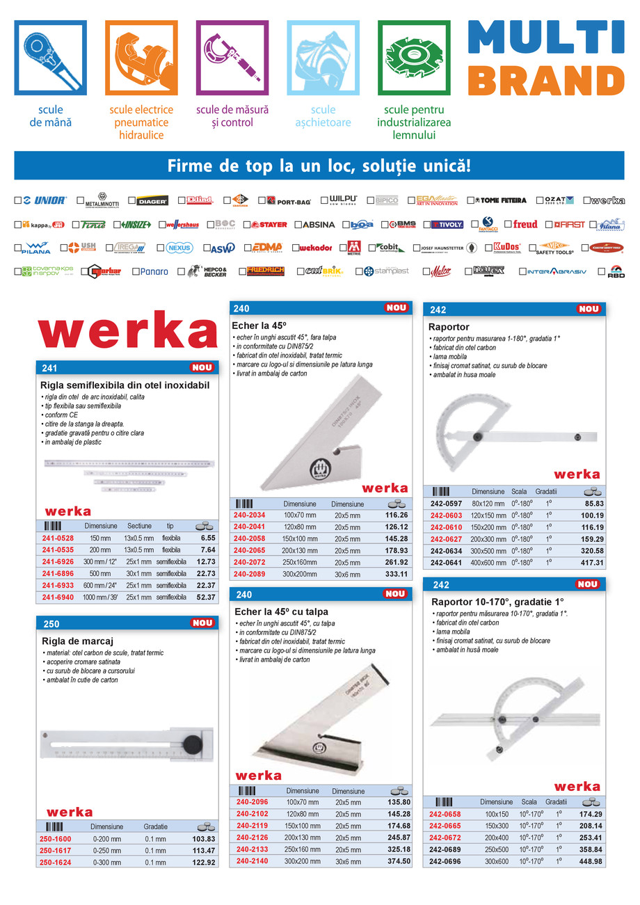 Pagina 1-WERKA - Program nou web cu stoc 