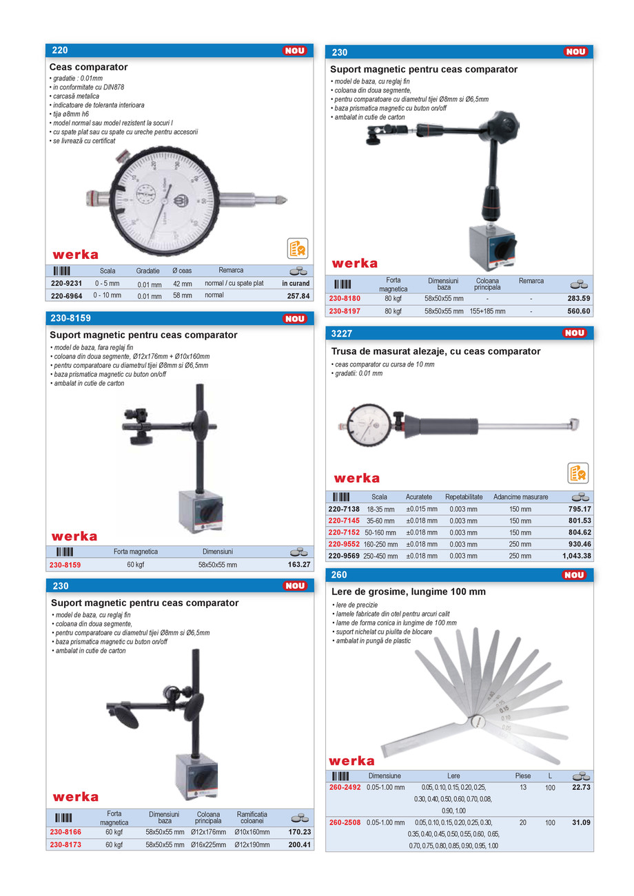 Pagina 7-WERKA - Program nou web cu stoc 