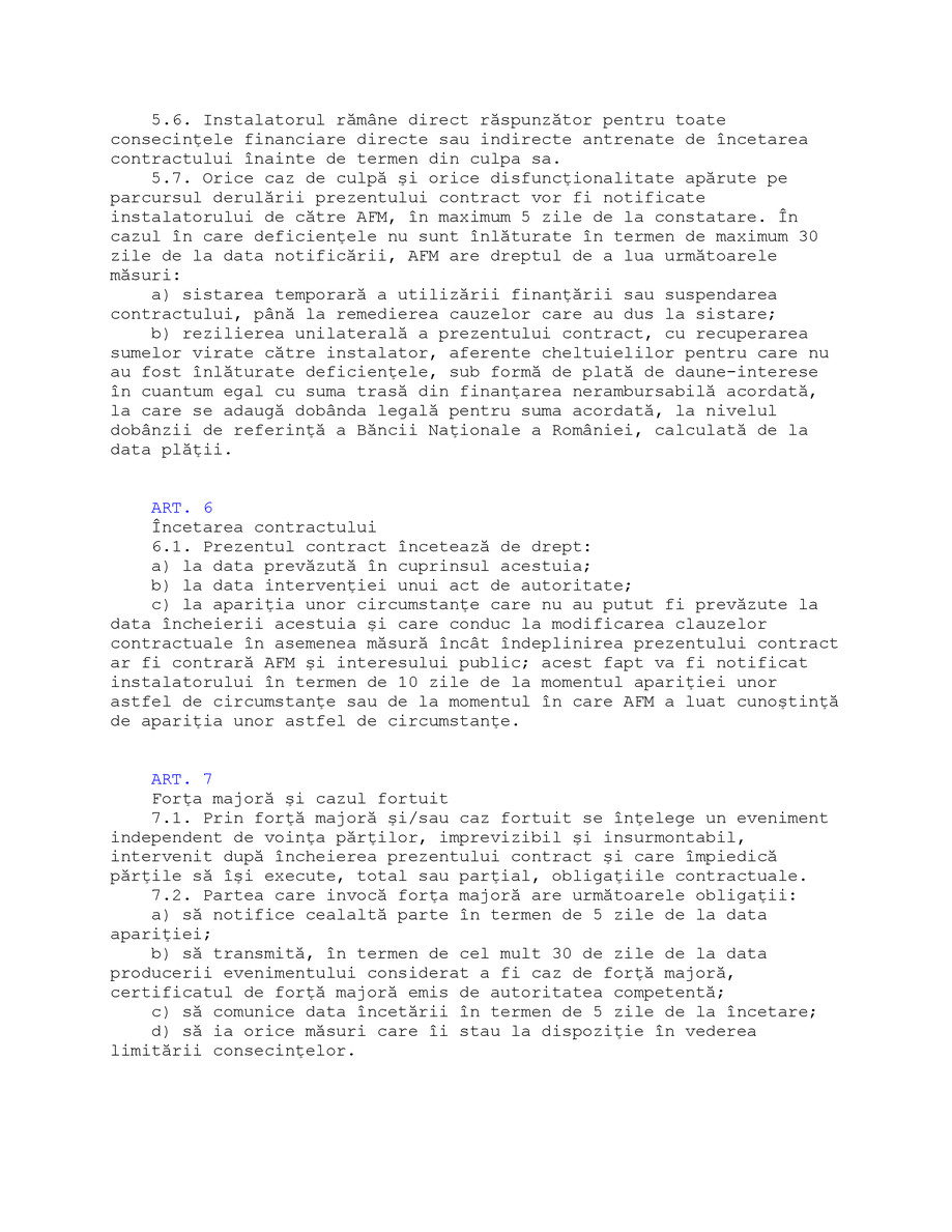 Pagina 33-Ghid de finanţare a Programului  privind instalarea sistemelor de panouri fotovoltaice  pentru...