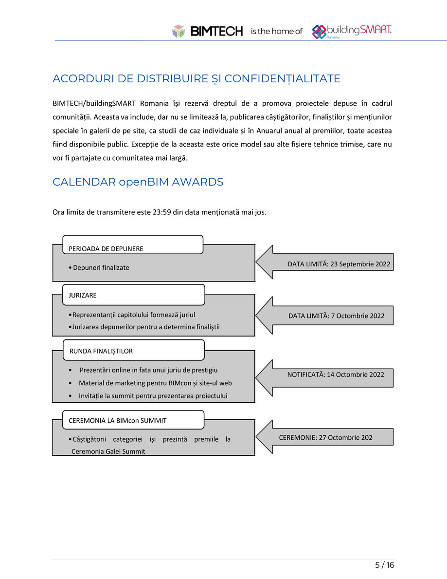 Pagina 5-Regulamentul de inscriere bS Romania - openBIM Awards 2022 