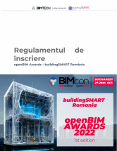 Regulamentul de inscriere bS Romania - openBIM Awards 2022