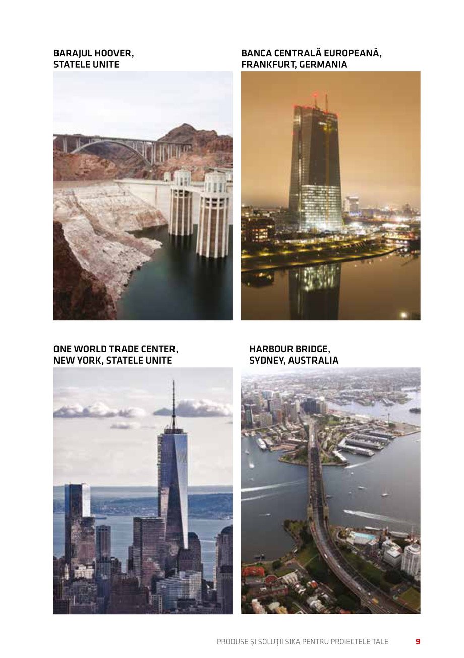 Pagina 9-Catalog Produse și soluții Sika 2018 