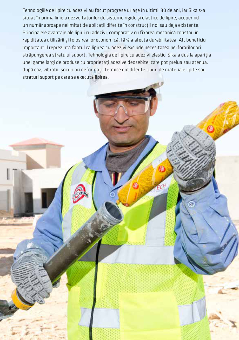 Pagina 24-Catalog Produse și soluții Sika 2018 