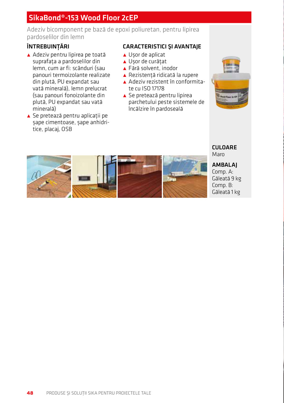 Pagina 48-Catalog Produse și soluții Sika 2018 