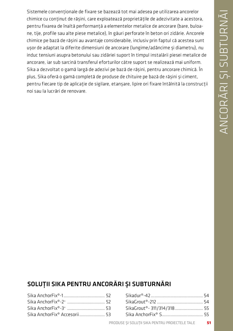 Pagina 51-Catalog Produse și soluții Sika 2018 