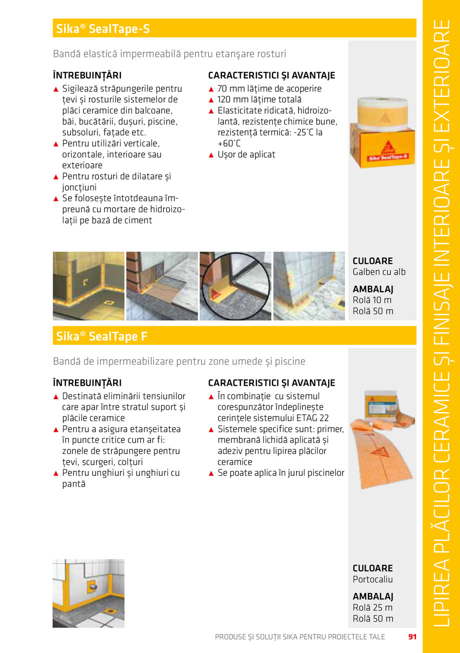 Pagina 91-Catalog Produse și soluții Sika 2018 