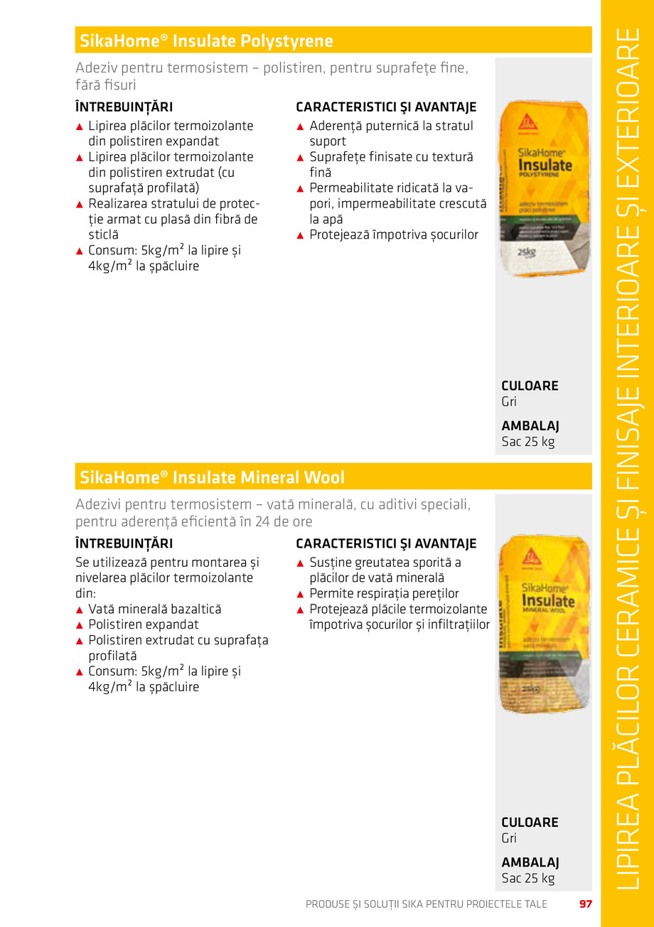 Pagina 97-Catalog Produse și soluții Sika 2018 