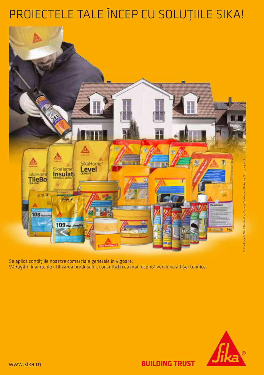 Pagina 106-Catalog Produse și soluții Sika 2018 
