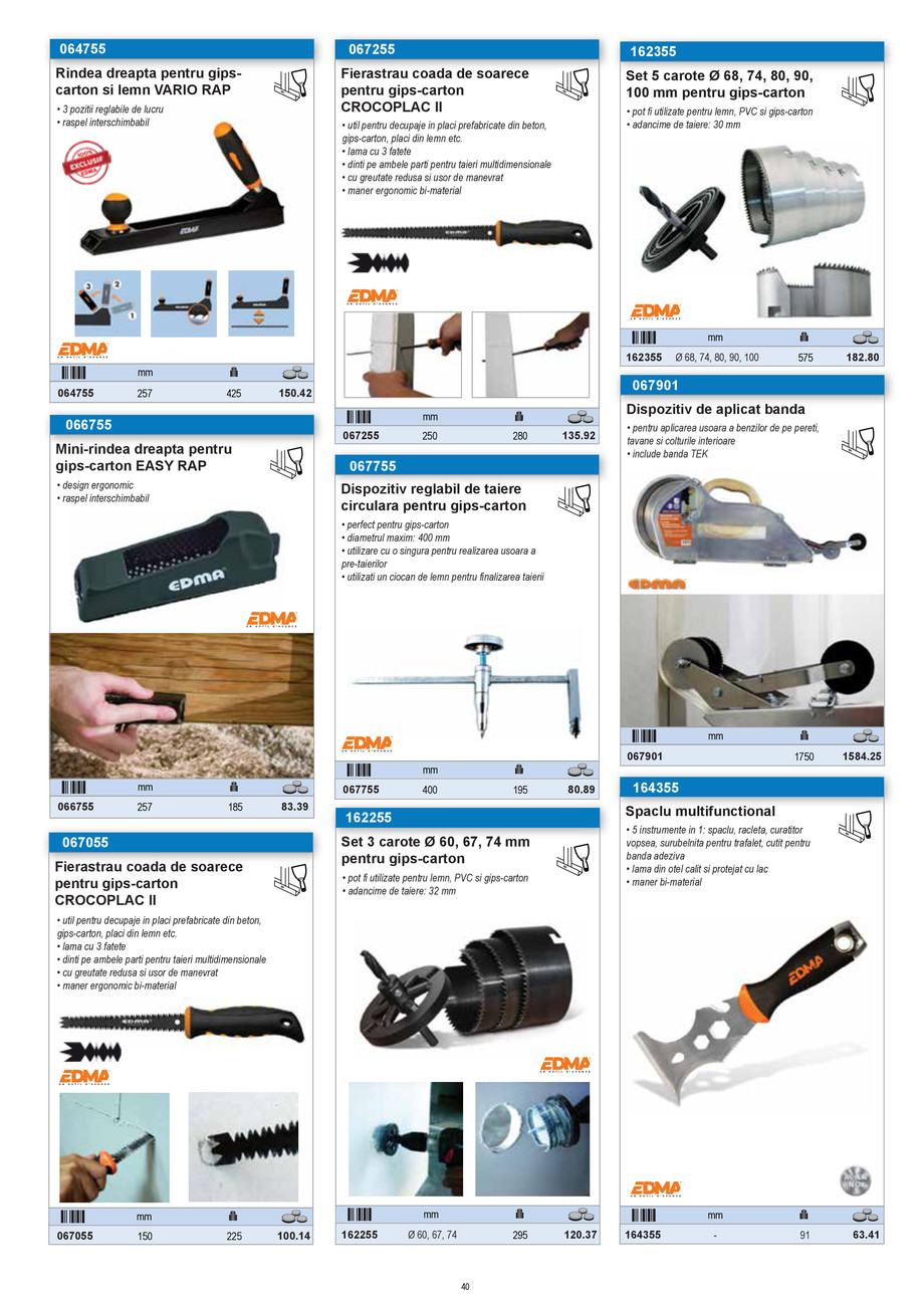 Pagina 40-CNS INDUSTRIAL 2021-2024 - Scule pentru constructii - Partea I - EDITIA 2 18.01.2023 