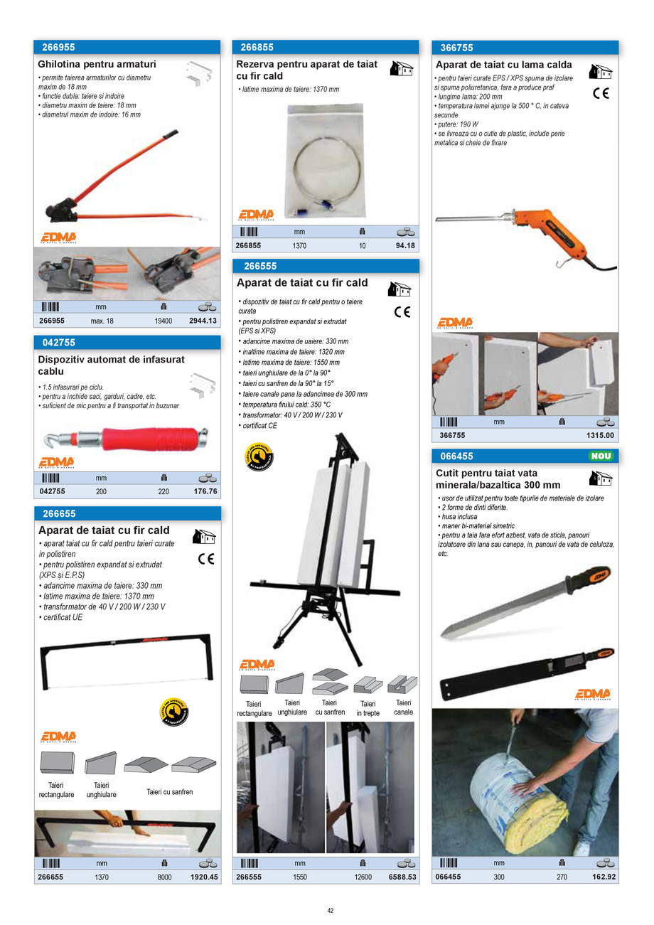 Pagina 42-CNS INDUSTRIAL 2021-2024 - Scule pentru constructii - Partea I - EDITIA 2 18.01.2023 