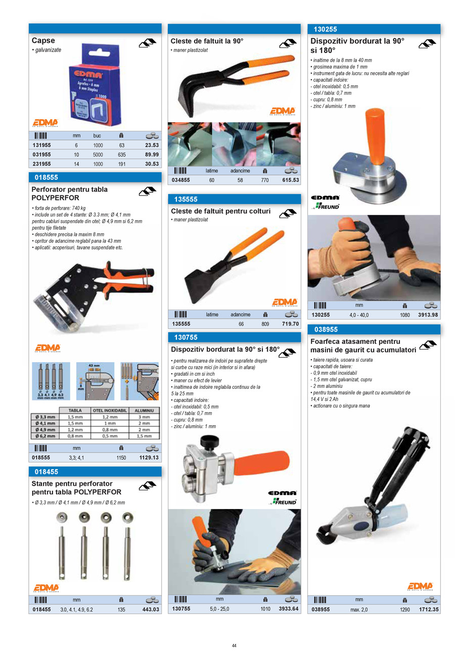 Pagina 44-CNS INDUSTRIAL 2021-2024 - Scule pentru constructii - Partea I - EDITIA 2 18.01.2023 