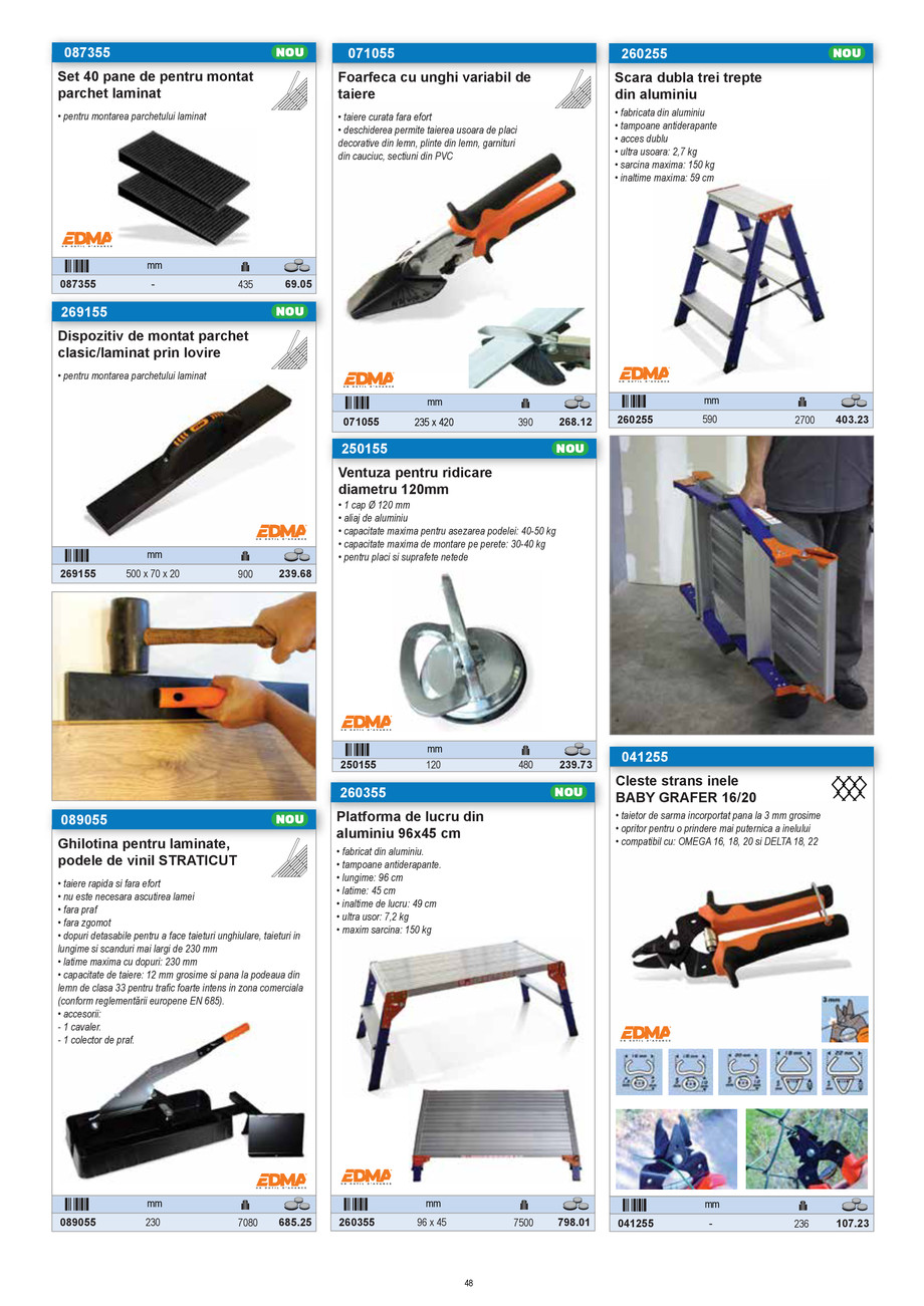 Pagina 48-CNS INDUSTRIAL 2021-2024 - Scule pentru constructii - Partea I - EDITIA 2 18.01.2023 