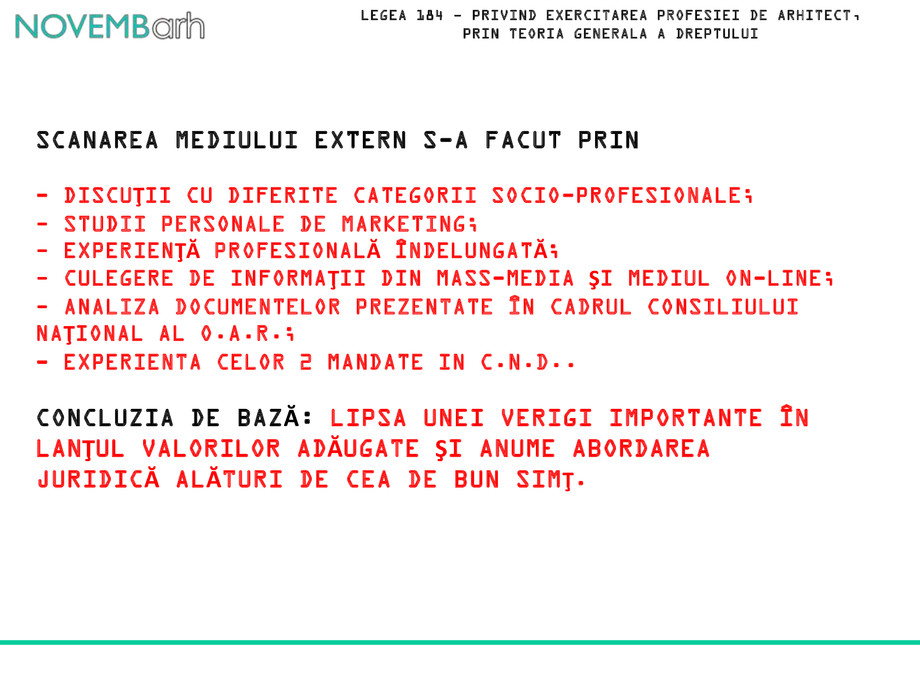 Pagina 12-Legea 184 - privind exercitarea profesiei de arhitect, prin teoria generala a dreptului 