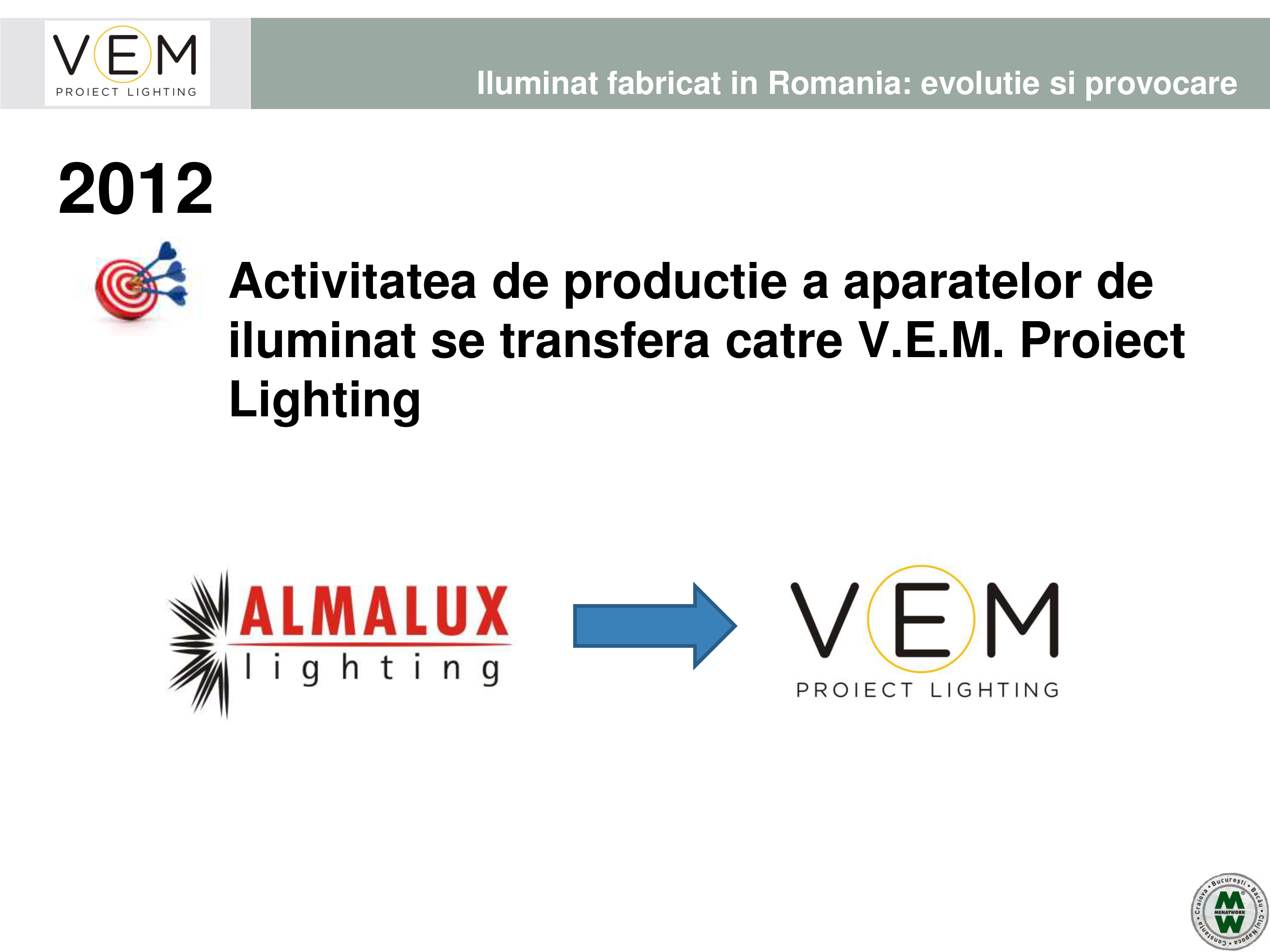 Pagina 23 - VEM PROIECT LIGHTING - Iluminat profesional - 19.05.2016 
