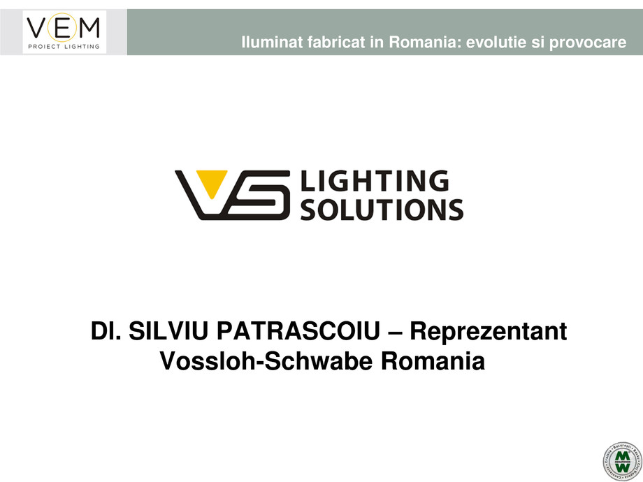 Pagina 31-VEM PROIECT LIGHTING - Iluminat profesional - 19.05.2016 