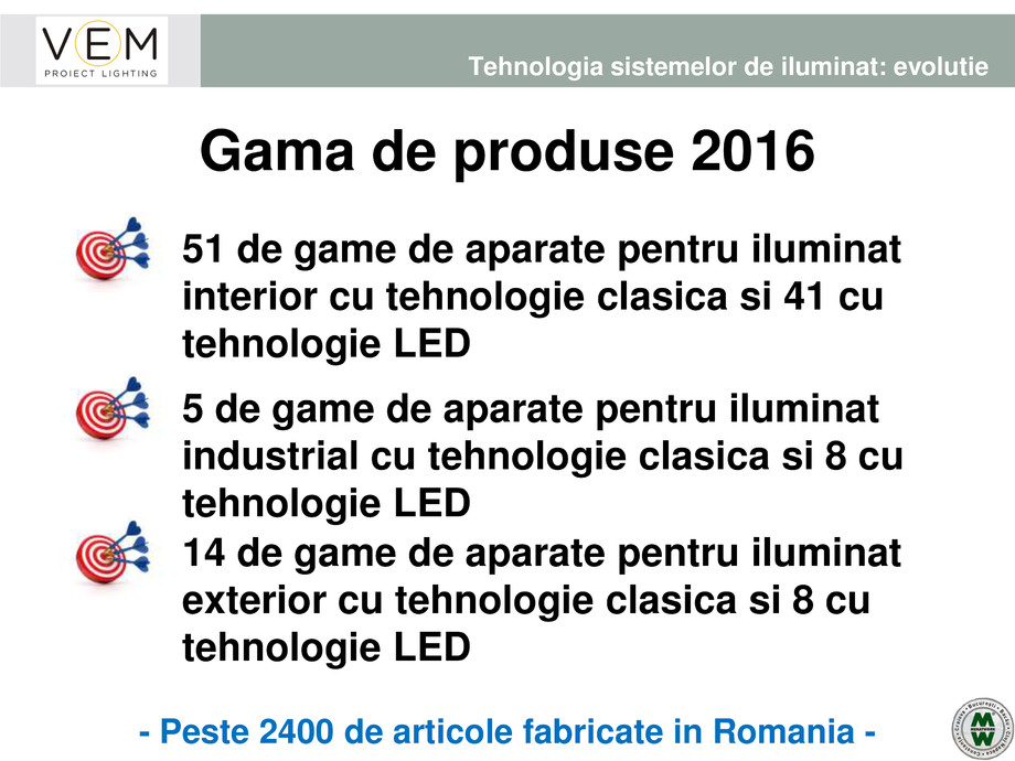 Pagina 61-VEM PROIECT LIGHTING - Iluminat profesional - 19.05.2016 