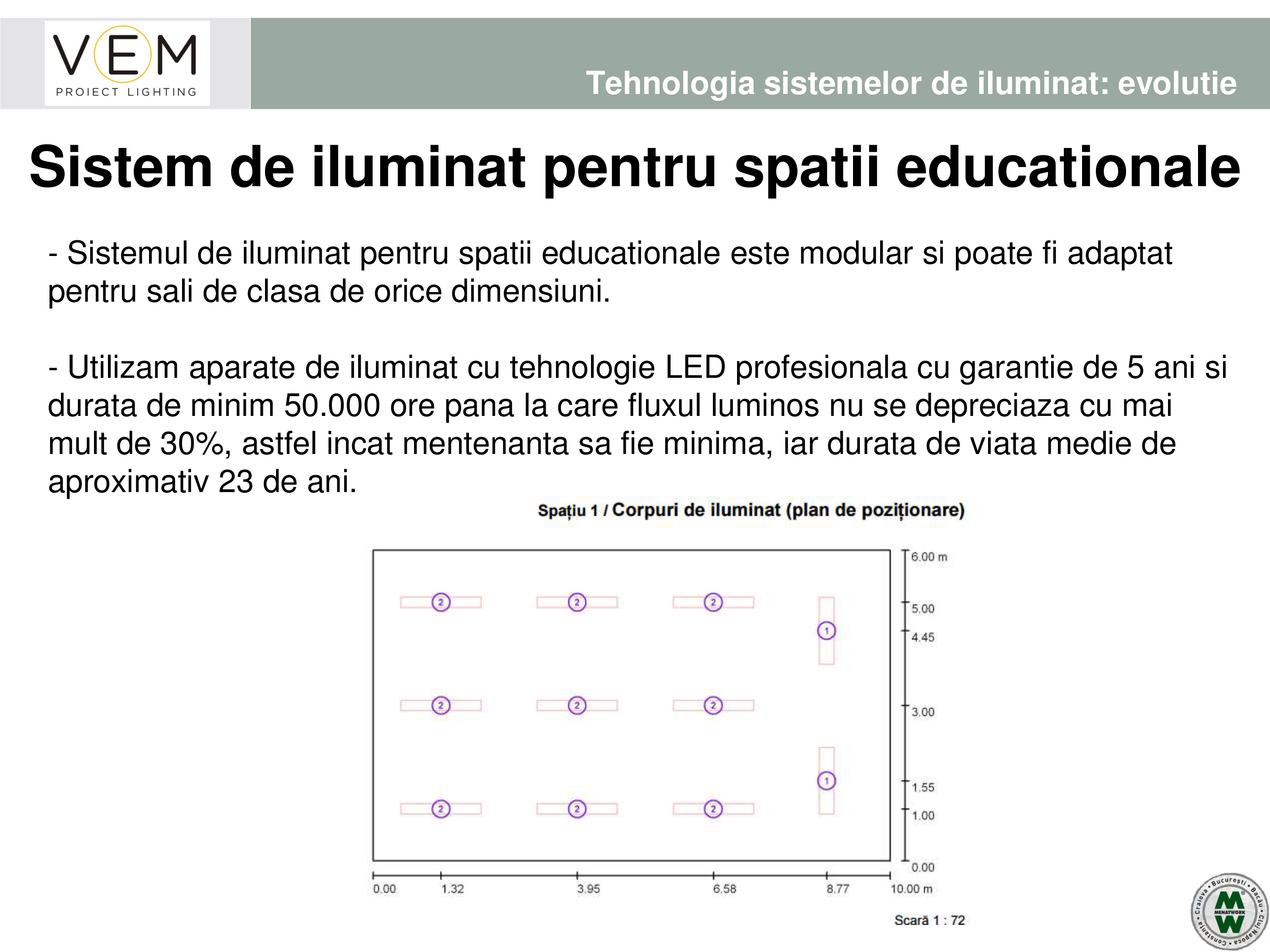 Pagina 70 - VEM PROIECT LIGHTING - Iluminat profesional - 19.05.2016 