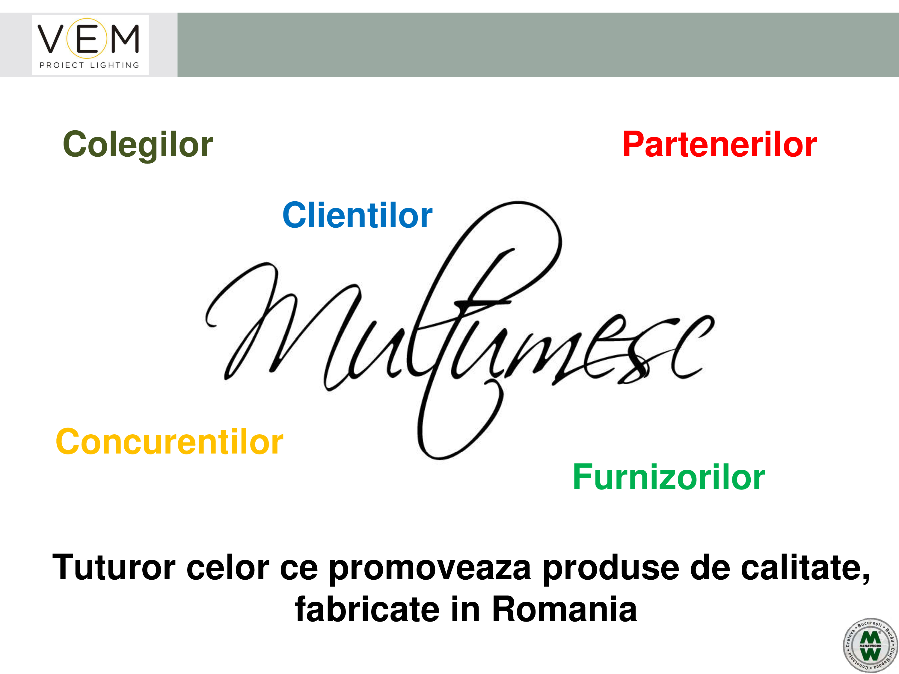 Pagina 94 - VEM PROIECT LIGHTING - Iluminat profesional - 19.05.2016 